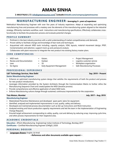 resume engineer plc cnc paint manufacturing|13 Manufacturing Resume Examples .